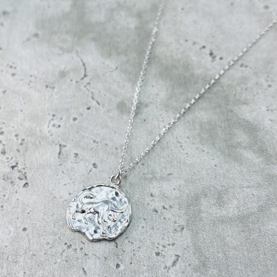 Taurus Star Sign Necklace - Fine chain necklace featuring a delicate star sign pendant. Birth date April 20 - May 20 is for Taurus. Available in Silver, Gold, and Rose Gold.